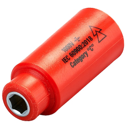 1/4 in Drive Insulated Socket 5.5 mm, 7/32 in MPN:07203