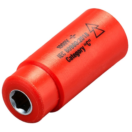 1/4 in Drive Insulated Socket 7 mm, 9/32 in MPN:07206