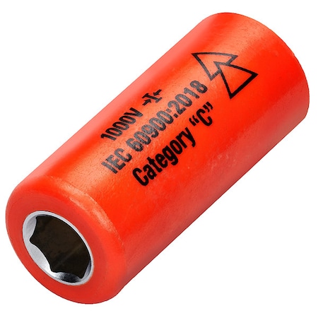 1/4 in Drive Insulated Socket 5/16 in, 8 mm MPN:07208