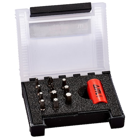 1/4 in Drive Socket Bit Set, Metric, 12 pcs MPN:07350