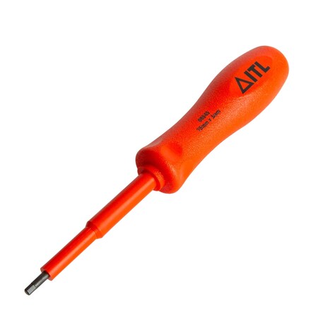 Screwdriver, 1000V Insulated, 3 mm Hex Key MPN:08545