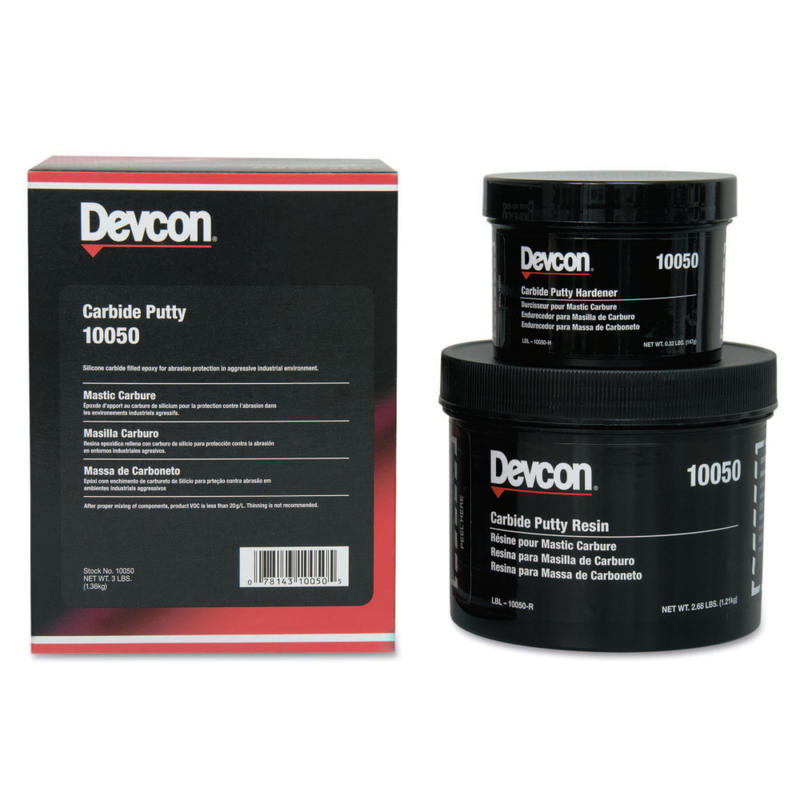 Devcon Carbide Putty, 3 lb Tub MPN:10050