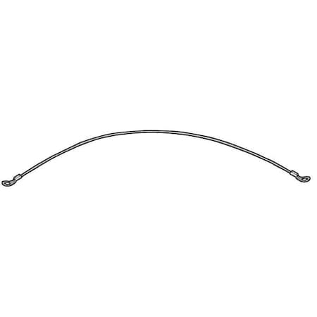 2 Terminals Lanyard, 6 in, 3/64 in Pin Dia., Stainless Steel, Nylon Coated, 5 PK MPN:WWG-TSS3-046-6000N