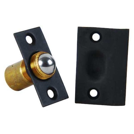 Ball Catch, Dark Bronze, 1-3/8 in.L, Flush MPN:347B10B