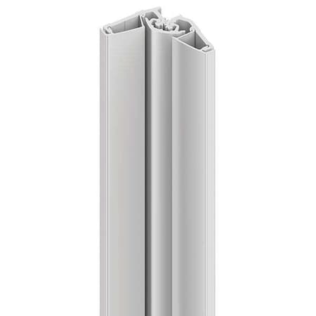 Piano Hinge, Aluminum, Full Surface Mounting, 1 5/8 in Leaf W x 83 in Leaf H, Satin Aluminum MPN:157XY 83IN US28