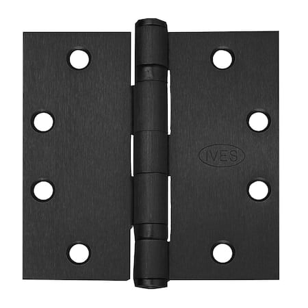 5-Knuckle Ball Bearing Hinge, Heavy Weight, 4-1/2-in x 4-1/2-in, 8 -Wire, Matte Black Finish MPN:5BB1HW 4.5X4.5 F-BLK TW8 CON