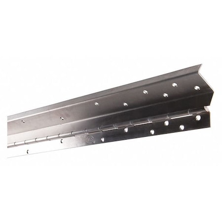 Piano Hinge, Stainless Steel, Screw-On Mounting, 1 3/4 in Leaf W x 83 in Leaf H, Stainless Steel MPN:711HT US32D 83IN