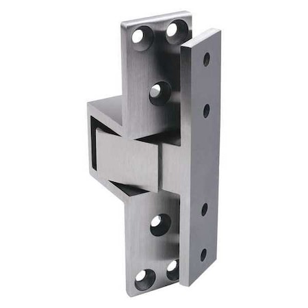 Pivot Hinge, Stainless Steel, Full Mortise Mounting, 1 3/8 in Leaf W x 6 5/16 in Leaf H MPN:91105F US32D