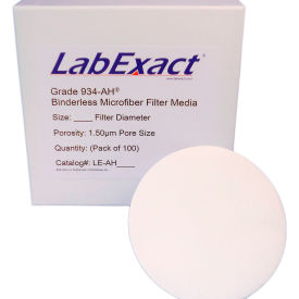LabExact® 934-AH® 1.5um Binderless Glass Microfiber Filter Media 2.1cm 100/PK LE-AH2100