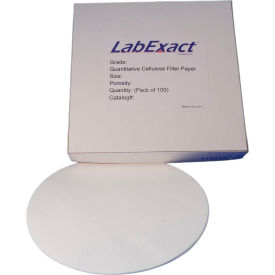 LabExact® CFP4 16um Qualitative Cellulose Filter Paper 9.0 cm Dia. 100/Pack LE-CFP43-090