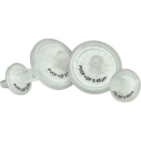 LabExact® PTFE Syringe Filter with Glass Fiber Prefilter NS 0.45µm 25mm Dia. 100/Pack LE-IWT-ES10196