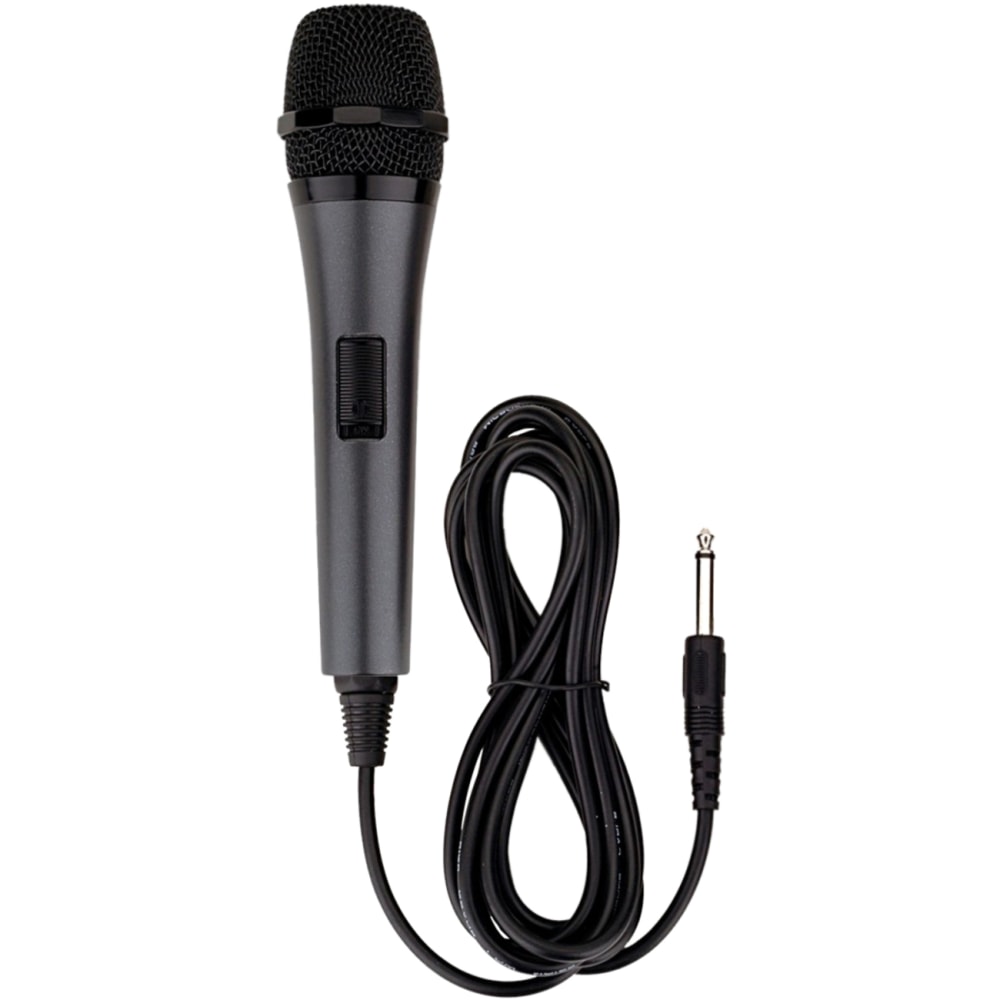 JS Karaoke M187 Microphone - 80 Hz to 11 kHz - Wired - 9.84 ft -72 dB - Dynamic - Handheld - Phono MPN:M187