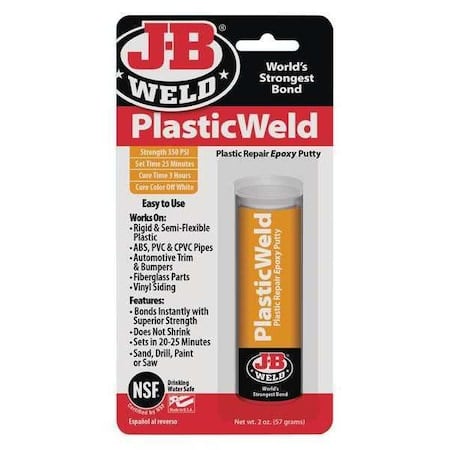 J-B Plasticweld Epoxy Stick MPN:8237