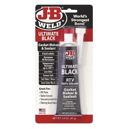 Ultimate Black Rtv- 3 OZ. MPN:32329