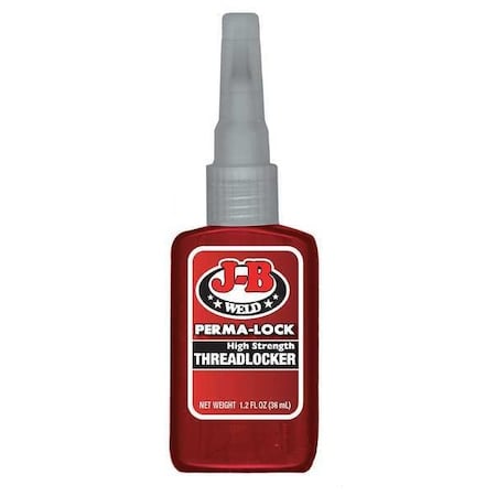 J-B Perm-A-Lock 36ML. Red Threadlocker MPN:27136