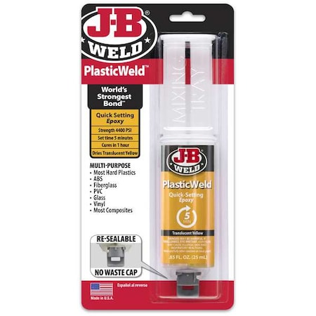J-B Plasticweld SYRINGE25 ML. MPN:50132