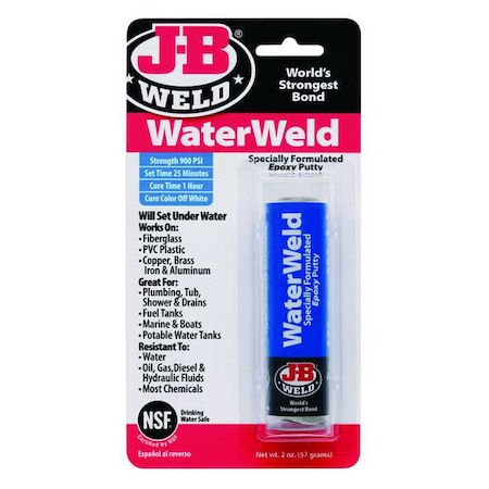 J-B Waterweld Epoxy Putty-White MPN:8277