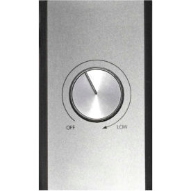 J&D Wall Mount 10 Amp Variable Speed Control Switch 120V Control Up To 8 Fans VFT130144