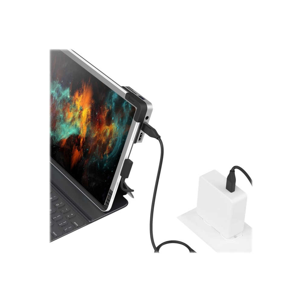 j5create JCD612 USB-C/HDMI Docking Station For Apple iPad Pro, Black/Silver MPN:JCD612
