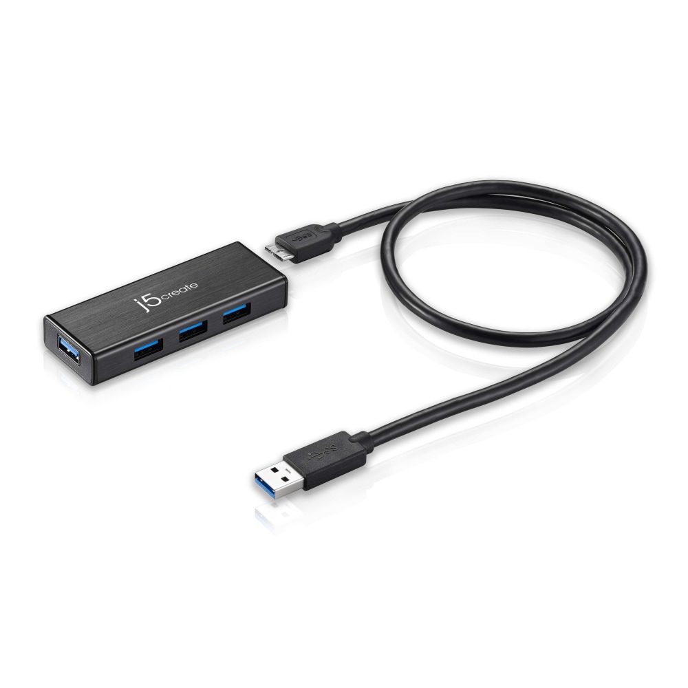 j5create 4-Port USB 3.0 Hub, JUH340 MPN:JUH340