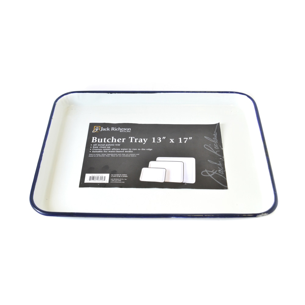 Jack Richeson Butcher Tray, 13in x 17in, White MPN:400238