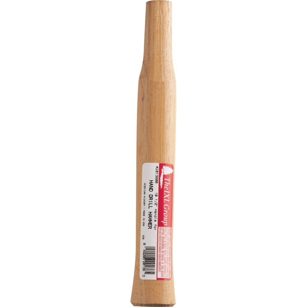 Hand Drill Hammer Handle, 10-1/2 in, Hickory MPN:027-2048800
