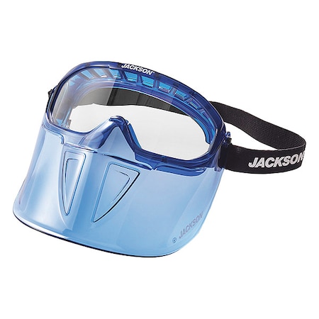 GPL500 Blu Goggle w/Bluflip Up Chgrd Clr A-F MPN:21000