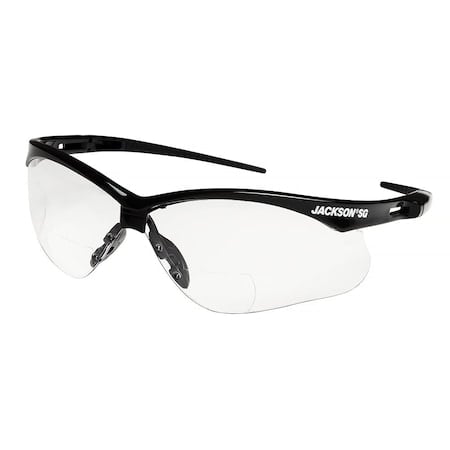 Jackson Sg - BLACK/CLEAR2.00 Diopter MPN:50041
