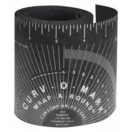 7 ft Wrap-a-Round/Diameter Tape Measure, 5 in Blade MPN:14754
