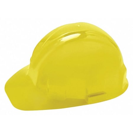 Hard Hat, Sentry III*, Polyethylene, 6 Point Ratchet, Type 1, Class E, Yellow MPN:14407