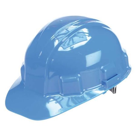 Hard Hat, Sentry III*, Polyethylene, 6 Point Ratchet, Type 1, Class E, Blue MPN:14416