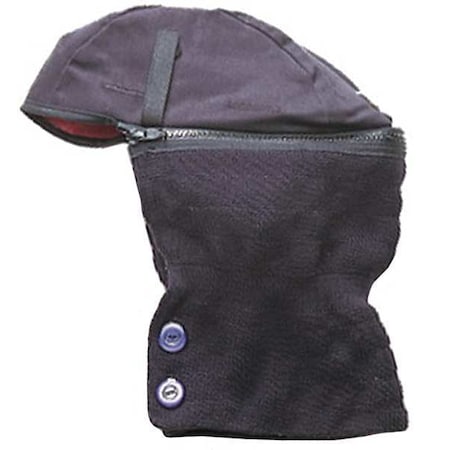 Winter Liner, Navy/Red, Cotton, Button MPN:14499