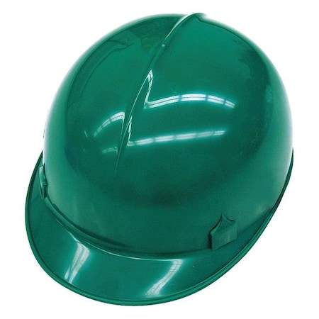 Bump Cap, Front Brim, HDPE, Pinlock Suspension, Green, Fits Hat Size 6-1/2 to 8-1/4 MPN:14812