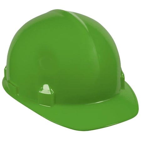 Ratchet Hard Hat, HDPE, 4 Point Ratchet, Green MPN:14837