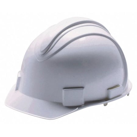 Hard Hat, Charger*, Polyethylene, 4 Point Ratchet, Type 1, Class E, White MPN:20392