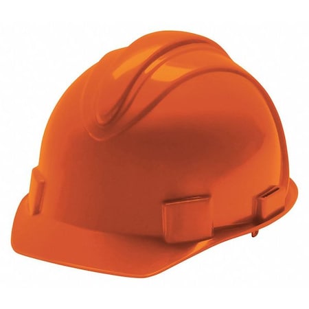Hard Hat, Charger*, Polyethylene, 4 Point Ratchet, Type 1, Class E, Orange MPN:20398