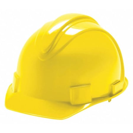 Hard Hat, Charger*, Polyethylene, 4 Point Ratchet, Type 1, Class E, Yellow MPN:20401