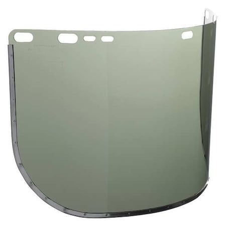 Face Shield Visor, Green Visor, Acetate, Uncoated Lens, Light Green MPN:29082