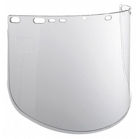 Face Shield Visor, Clear Visor, Polycarbonate, Uncoated Lens, Clear MPN:29084