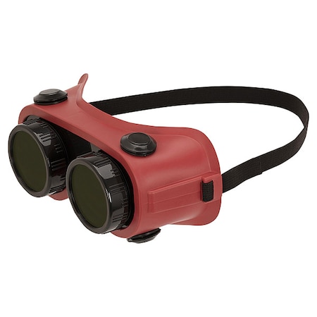 Eye-Cup Style Fixed Lenscover Goggle - Shade 5 MPN:15993