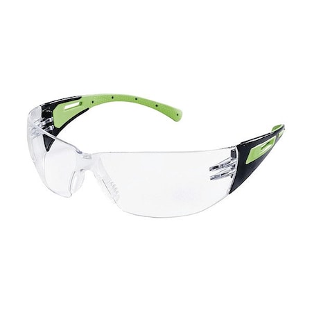 Safety Glasses - Black Frame - Gold Mirror Lens MPN:60009