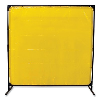 Welding Curtain and Frame Combo Kit Gold 6'X8' MPN:37312