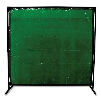 Welding Curtain and Frame Combo Kit Green 6'X8' MPN:37315