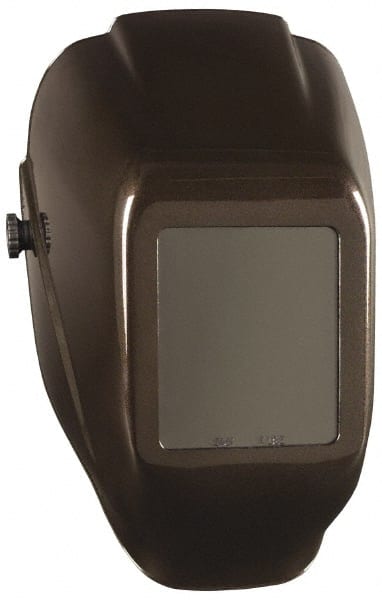 Welding Helmet: Black, Thermoplastic, Shade 10, Ratchet Adjustment MPN:20508