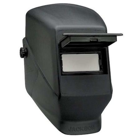 Pass Welding Helmet, Shade 10 Filter Plate Lift Frnt Narrow Black MPN:14982