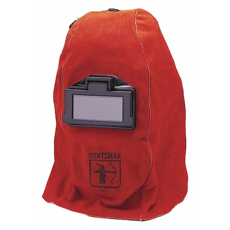 Leather Welding Helmet, 2x4.25 Lift Frnt Special Helmet, BRN MPN:26035