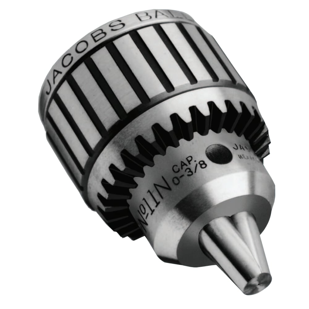 Superchuck Ball Bearing Chuck, K4 Key, 1/8 in to 3/4 in Capacity, 4JT Short Mount MPN:30233