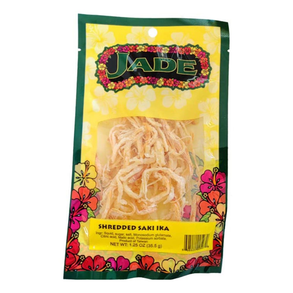 Jade Food Products Shredded Saki Ika MPN:597