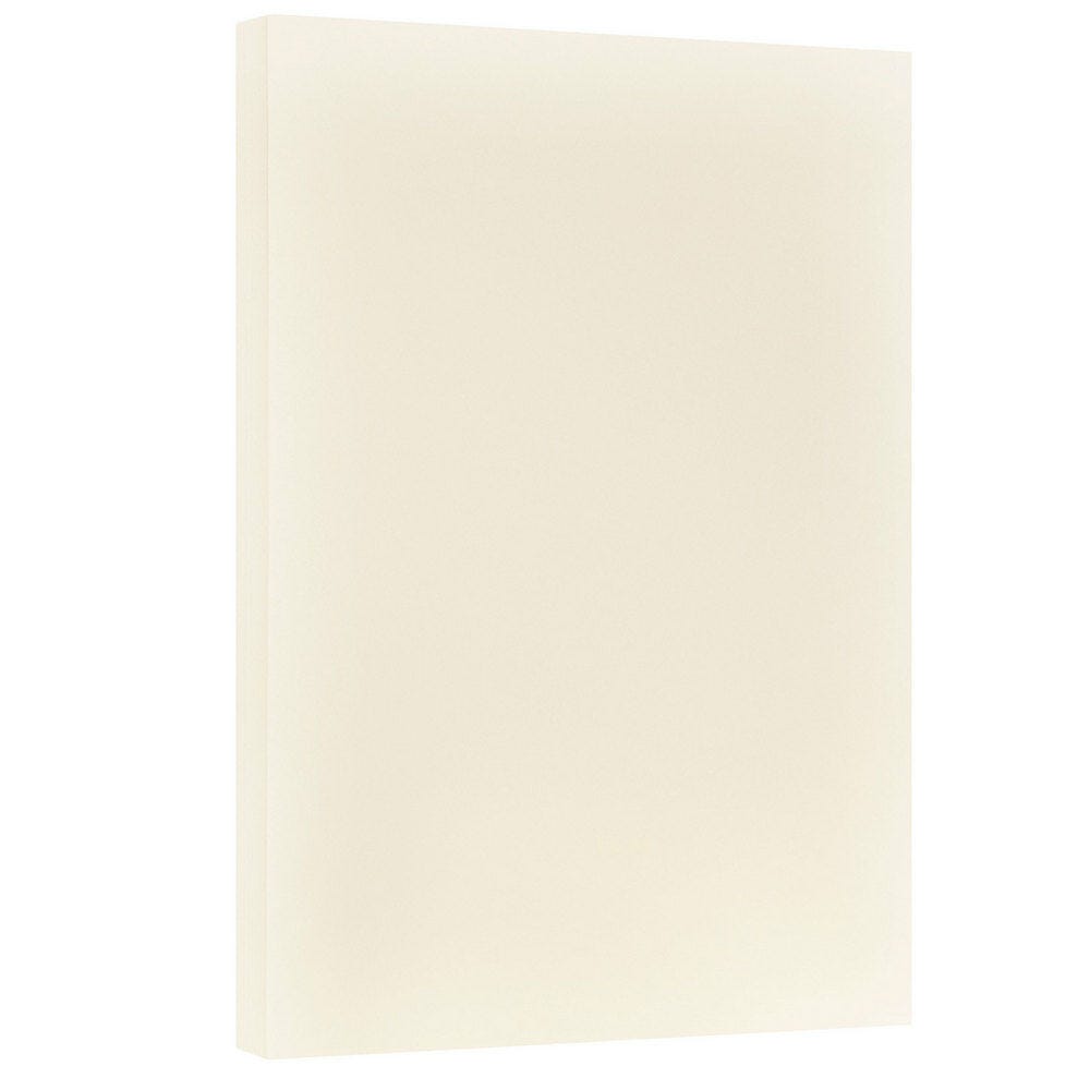 JAM Paper Vellum Bristol Card Stock, Creme, Ledger (11in x 17in), 67 Lb, Pack Of 250 MPN:16932833B