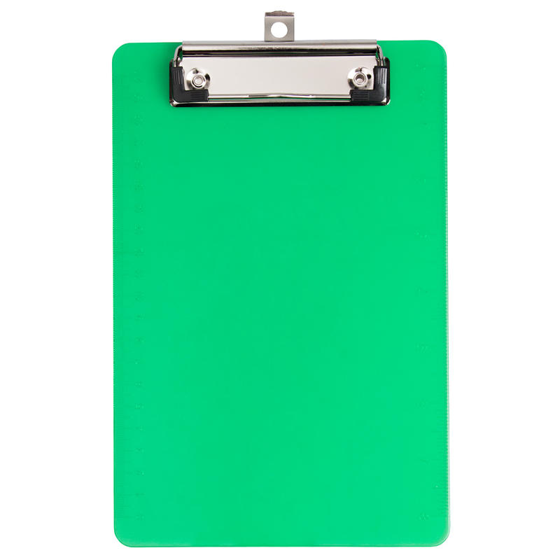 JAM Paper Plastic Mini Clipboard. 6in x 9in, Green MPN:331CPMGR